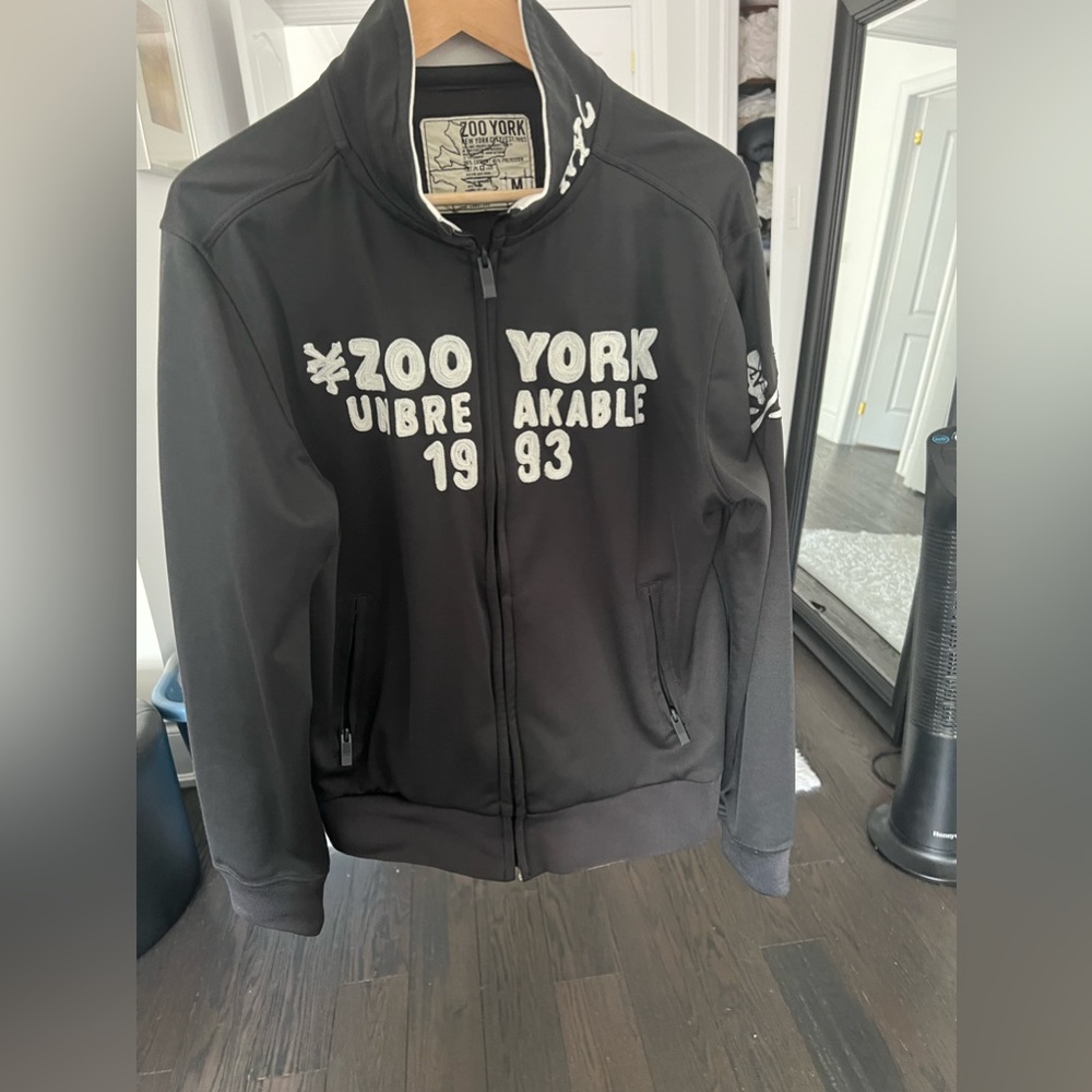 Vintage Zoo York zip up collared jacket